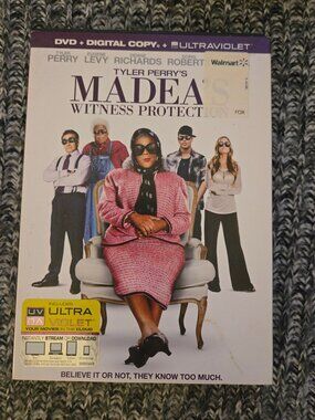 Tyler Perrys Madeas Witness Protection DVD UV Ultraviolet Comedy PG-13 2012